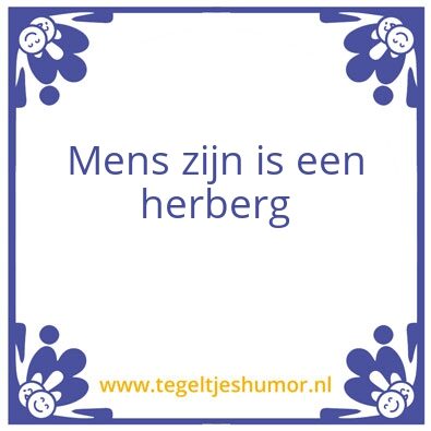 Tegeltje: Rumi