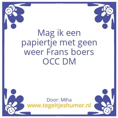 Tegeltje: miauw