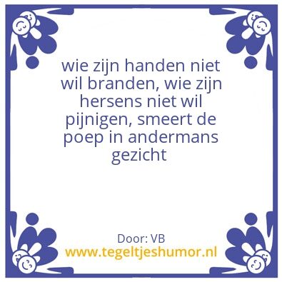 Tegeltje: Tw