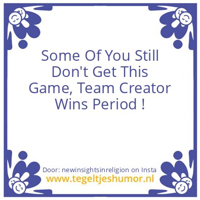 Tegeltje: Acting in your best interest.