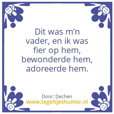 Tegeltje: De helaasheid der dingen