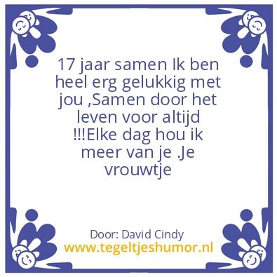 Tegeltje: Aan mijn allerliefste schat