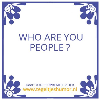 Tegeltje: ?