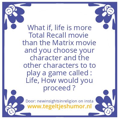 Tegeltje: What if,