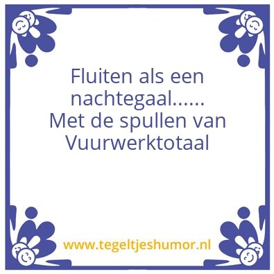 Tegeltje: VWT
