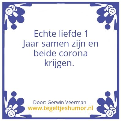 Tegeltje: 1 jaar samen