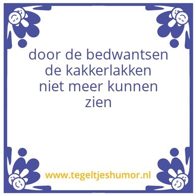 Tegeltje: bomen en bos