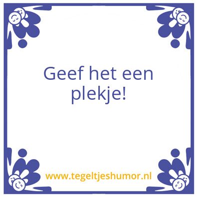 Tegeltje: Daan