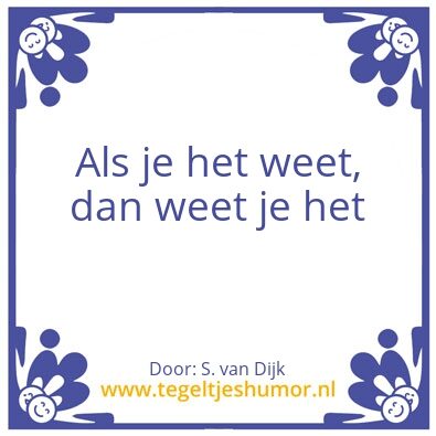 Tegeltje: Steef