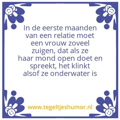 Tegeltje: Relatie advies