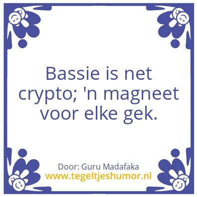 Tegeltje: KlusZoektBoer