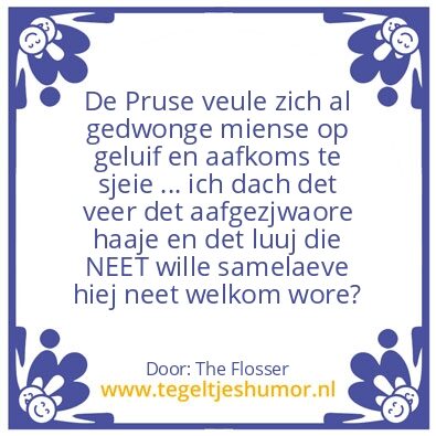 Tegeltje: spreuken