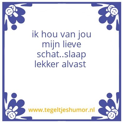 Tegeltje: alfred