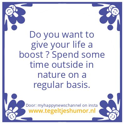 Tegeltje: Is that not great ?