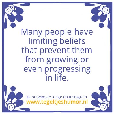 Tegeltje: Many people