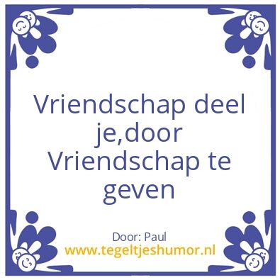 Tegeltje: Levenswijsheid