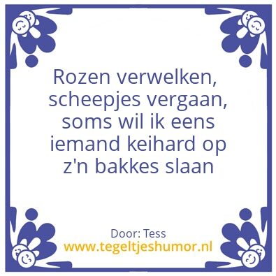 Tegeltje: Meeeehhhhh