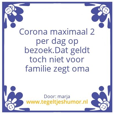 Tegeltje: oma 85 jaar