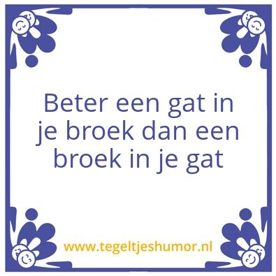 Tegeltje: Meh