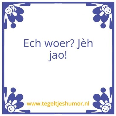 Tegeltje: Mestreechs vastelaovesleedsje