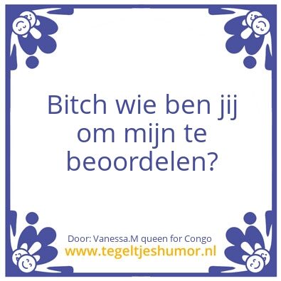Tegeltje: Alleen God gaat oordelen
