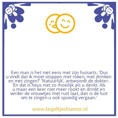 Tegeltje: Huisarts