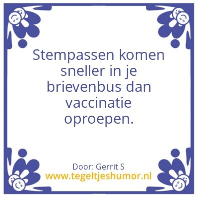 Tegeltje: Ik ben Gerrit