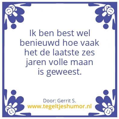 Tegeltje: Ik ben Gerrit.