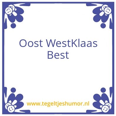 Tegeltje: Hg