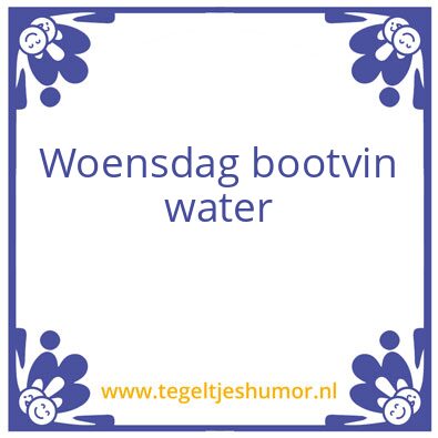 Tegeltje: Peter vdk