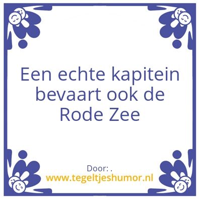 Tegeltje: .
