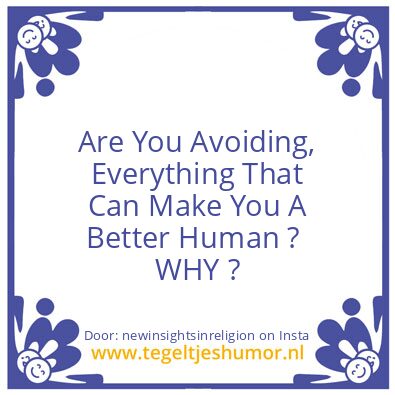 Tegeltje: many versions of yourself.