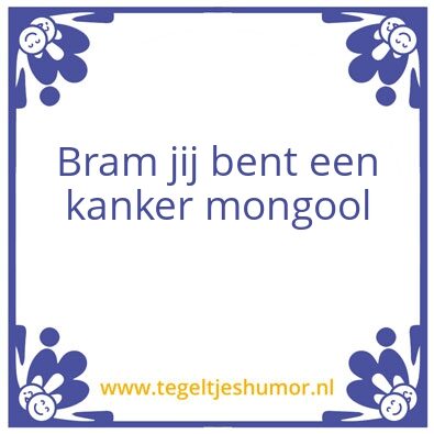 Tegeltje: S. Blijdestein