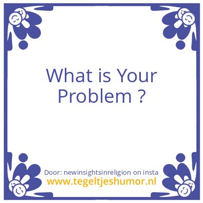 Tegeltje: People !