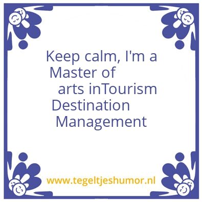 Tegeltje: Master of arts