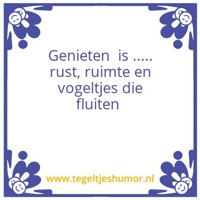 Tegeltje: Kostverloren