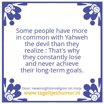 Tegeltje: Jehovah : The Original Creator