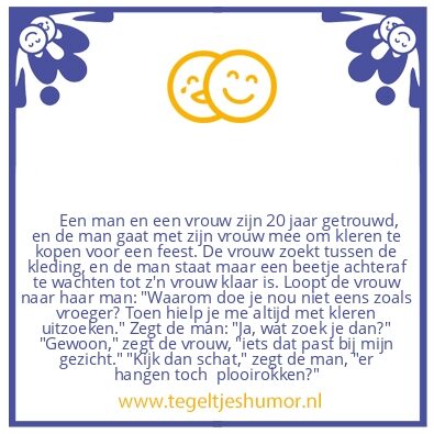 Tegeltje: Shoppen