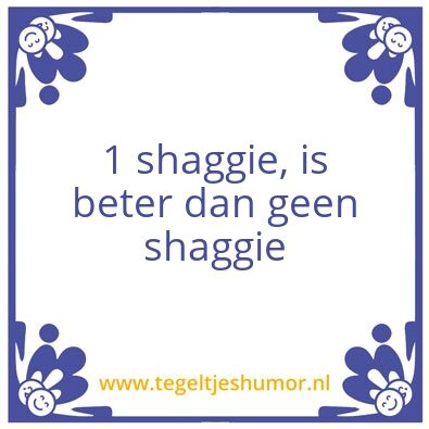 Tegeltje: pop