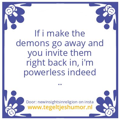 Tegeltje: power