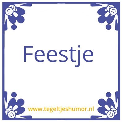 Tegeltje: X