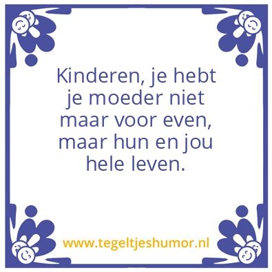 Tegeltje: Kids