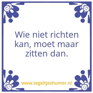 Tegeltje: UC
