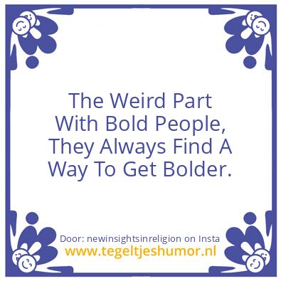 Tegeltje: Quitters are Losers.