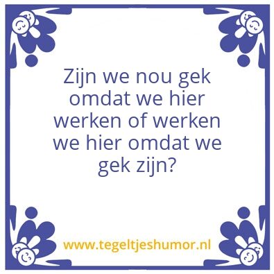 Tegeltje: MW