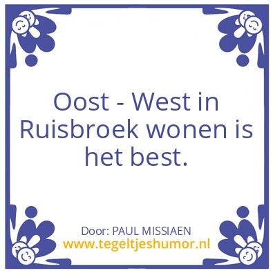 Tegeltje: paul missiaen