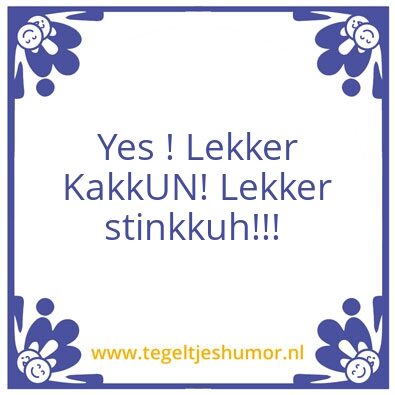 Tegeltje: POEPPuH!
