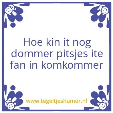 Tegeltje: Komkommer