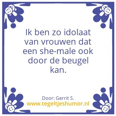 Tegeltje: Ik ben Gerrit.