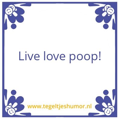 Tegeltje: Swetje